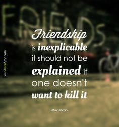 friendship is inexplicable find more http sharestoc com cat quotes ...