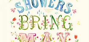 Monday motivation – April showers bring May flowers