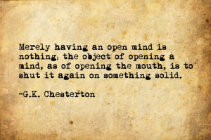 Chesterton Quote | Christianity