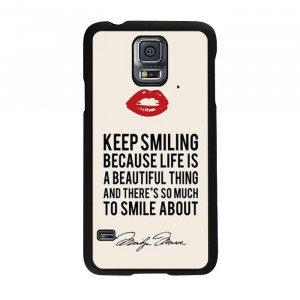 Yang-Marilyn-Monroe-Quotes-Durable-Case-Cover-for-Samsung-Galaxy-S5 ...