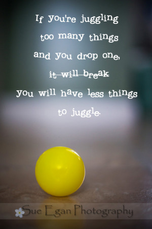 was just thinking about how many things I needed to get done today ...