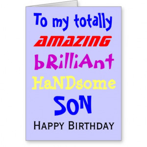 son happy birthday