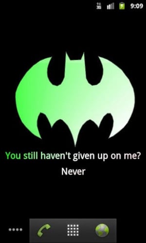 Batman Sayings Ads by google