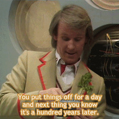 ... who fifth doctor Classic Who Peter Davison arc of infinity ann GIFS