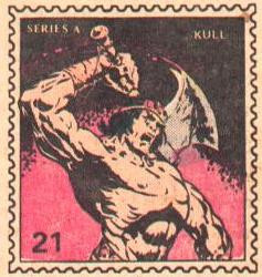 Kull was one of the characters featured in the series of Marvel Value ...