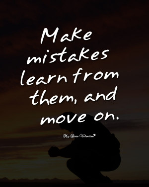 Make mistakes