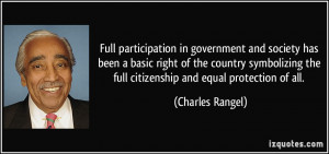 Quotes About Government Participation
