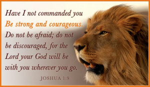 Joshua 1:9 