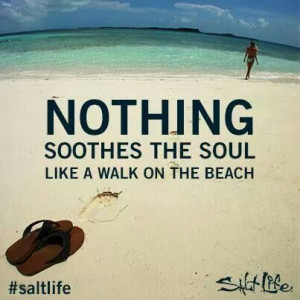 walk on the beach.....
