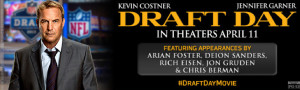 ... NFL Draft, starring Kevin Costner, Jennifer Garner and Denis Leary