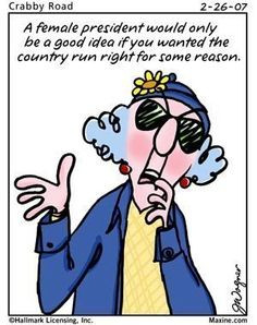 That's right Maxine! More