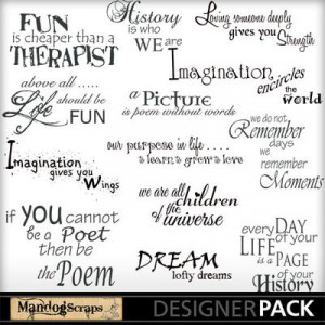 ... inspiring quotes! #MandogScraps #DIY #Craft #Scrapbook #Scrap Quotes