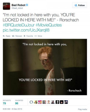 JJ Abrams’ production company Bad Robot loves posting movie quotes ...