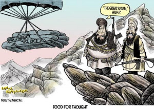 American largesse against Taliban courage ...