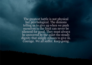... self harm courage strength strong Demon recovery battle recover