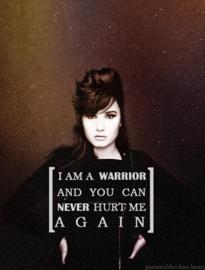 Demi Lovato song warrior !!!! Warriors Quotes, Best Songs, Life, Songs ...