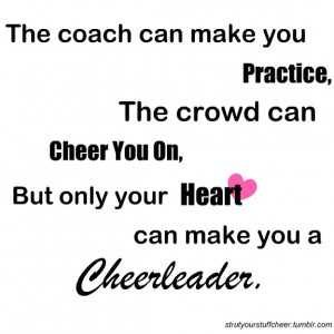 Quotes, Cheerleading Years, Cheerleading Quotes, Cheer Coach, Cheer ...