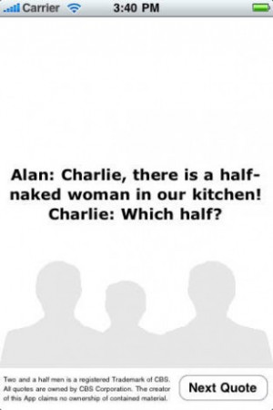 two and a half men quotes this app contains more than 600 of the best ...