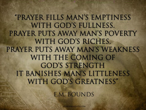 BOUNDS -Prayer