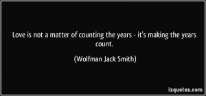 Wolfman Jack Smith Quote