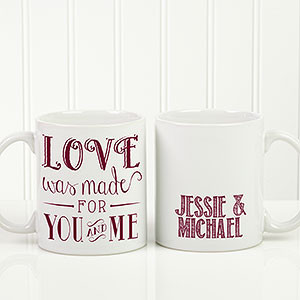 Love Quotes Romantic Personalized Coffee Mug