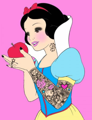 40 Disney Characters With Tattoos And Piercings! « Read Less