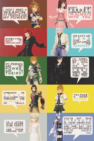 Quotes from Kingdom Hearts