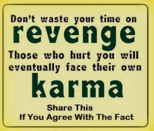 Karma and revenge