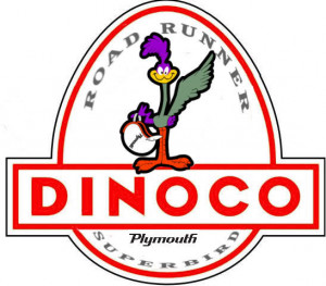 couple of fun dinoco logos