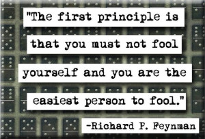 Science quotes! From renowned theoretical physicist Richard Feynman.