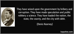 government corruption in america