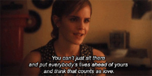 movie quote emma watson sam perks of being a wallflower movie quote ...