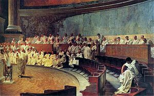 Cicero Denounces Catiline