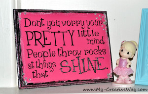 My daughter loves it and it will look great in her room for years.