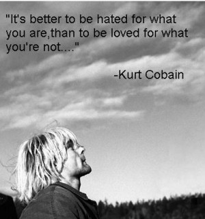 One of my favorite quotes EVER. RIP Kurt 2/20/1967 - 4/5/1994http ...
