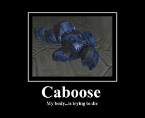 Red Vs Blue Caboose Funny