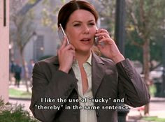 Funny Gilmore Girls quote from Lorelei Gilmore. Lauren Graham as ...