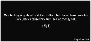 Bragging About Cash They...