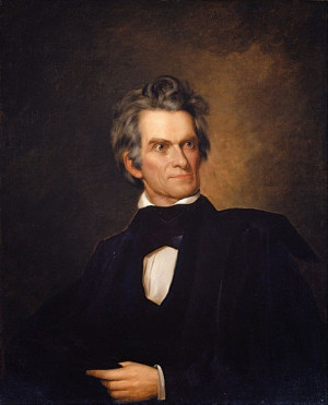 ... historian Richard Hofstadter , who writes about John C. Calhoun