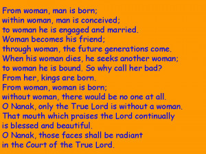 My holy book is my teacher (Guru Manyo Granth).