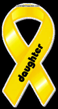 Yellow Ribbon Daughter picture for facebook