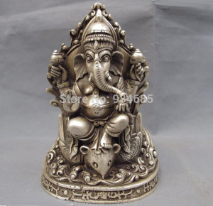 buddhism copper brass ganesha ganapati ganesh lord god elephant buddha