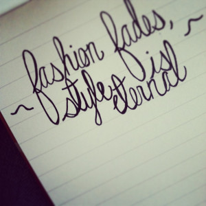 Fashion Quotes About Beautiful Things: Fashion Is Living Our Daily ...