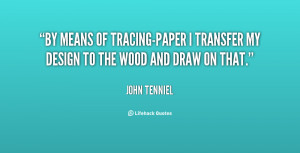 By means of tracing-paper I transfer my design to the wood and draw on ...