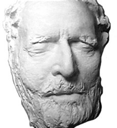 Crude reproductions of Grant's death mask such as the one in the above ...