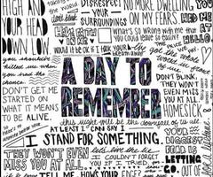Quotes A Day To Remember ~ A Day To Remember lyrics | music m ...
