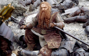 gimli destroys the lord of the rings