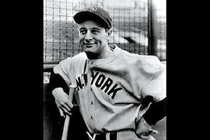 myself the luckiest man on the face of the earth. Lou Gehrig