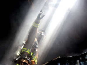 an experienced new york fire fighter was charged this week with grave ...