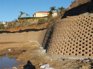 Hillside Retaining Walls